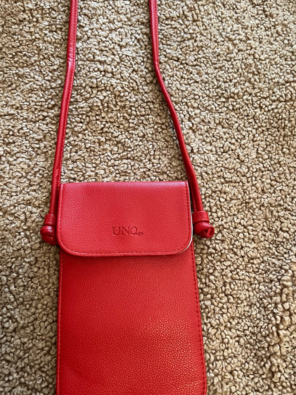 UNOde50 Red Crossbody Phone Bag - Compact Women's Bag